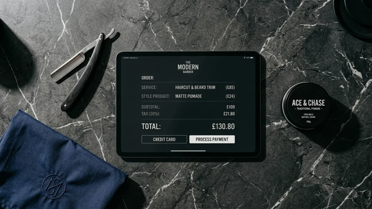 Barber Shop POS System in UAE