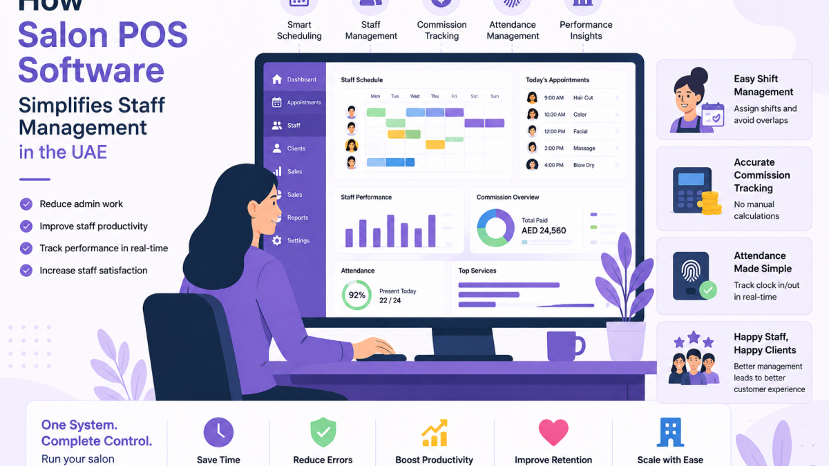 How Salon POS Software Simplifies Staff Management in the UAE 6 Salon POS Software in UAE